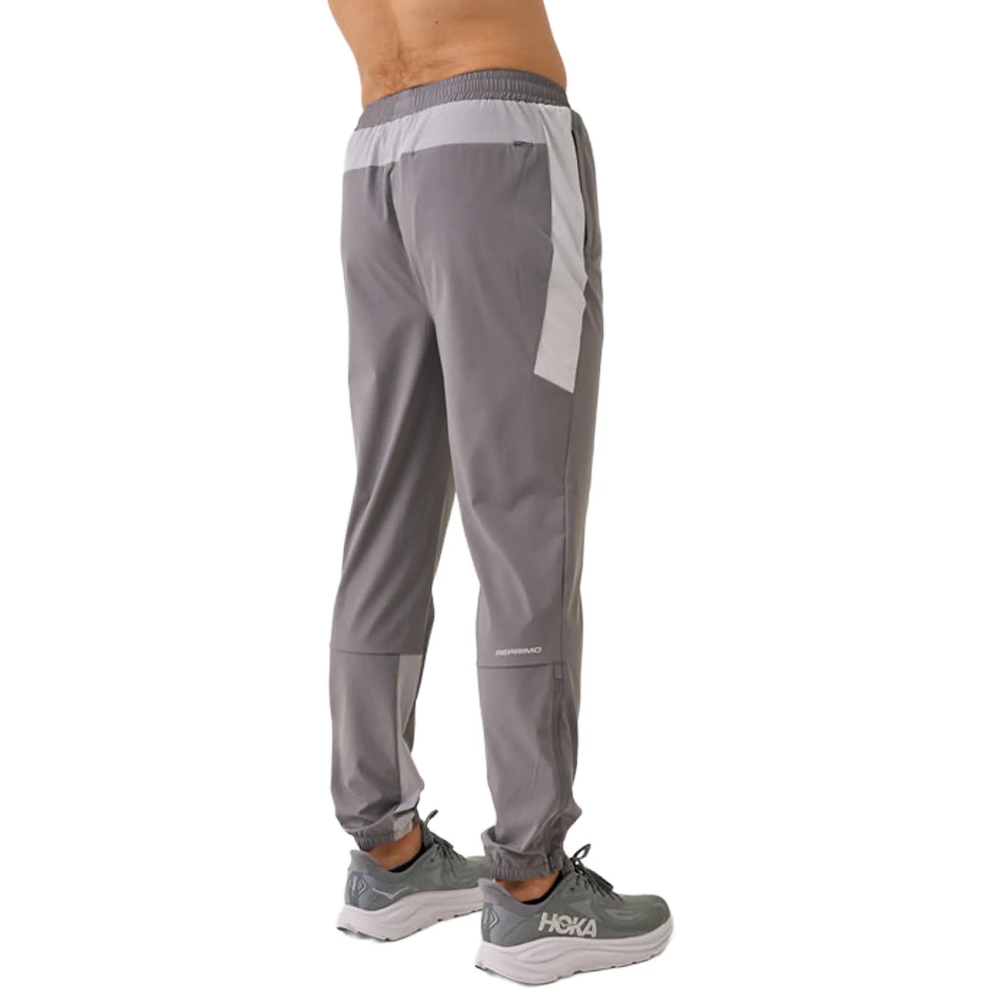 Side view of Reprimo Vortex Misty Grey Pant